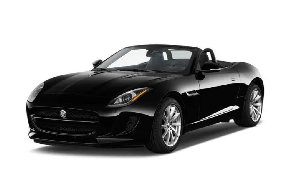 Jaguar F-Type Convertible Left Side Front View