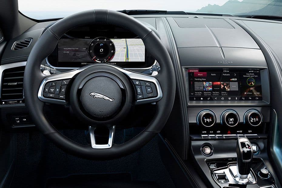 Jaguar F-Type Coupe Dashboard
