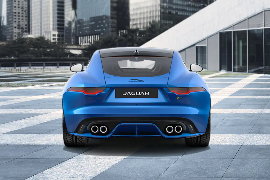 Jaguar-F-Type Coupe Rear View