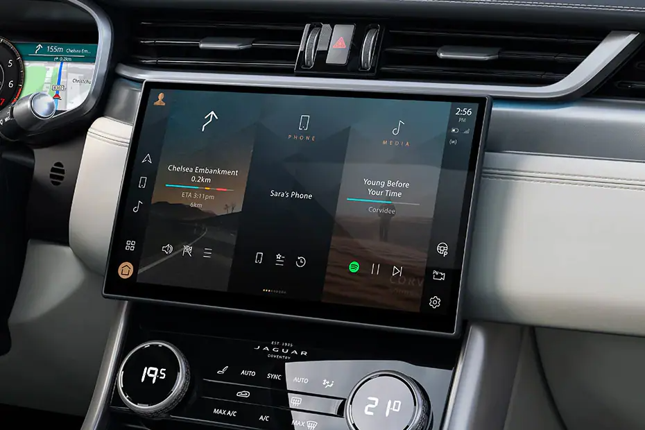 Jaguar XF Infotainment System
