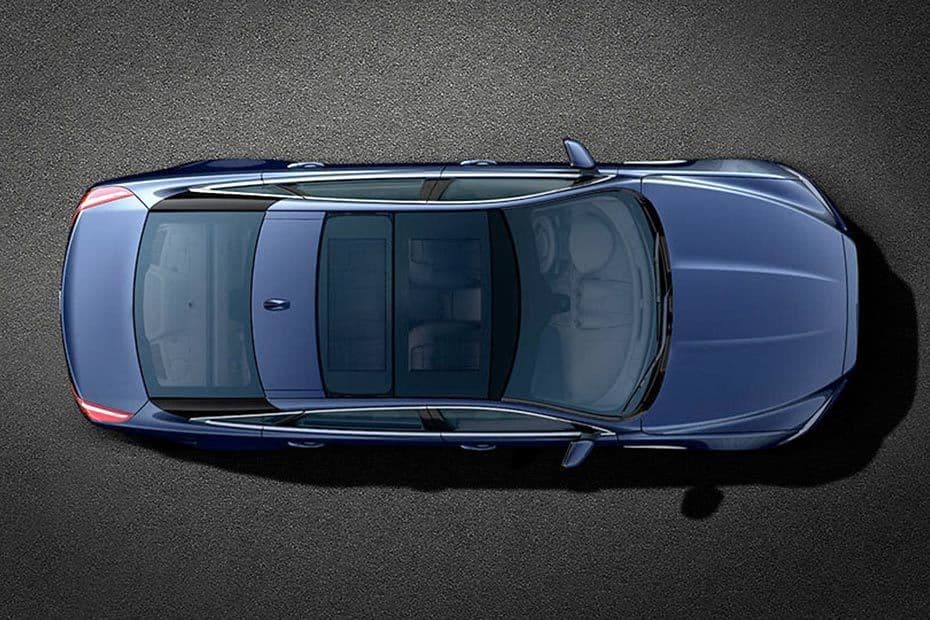Jaguar Xj Top View