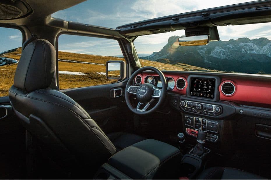 Jeep Wrangler Dashboard