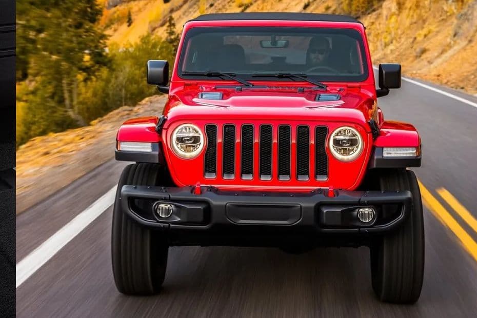 Jeep Wrangler Front View