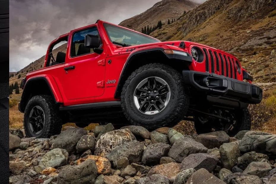 Jeep Wrangler Right Side View
