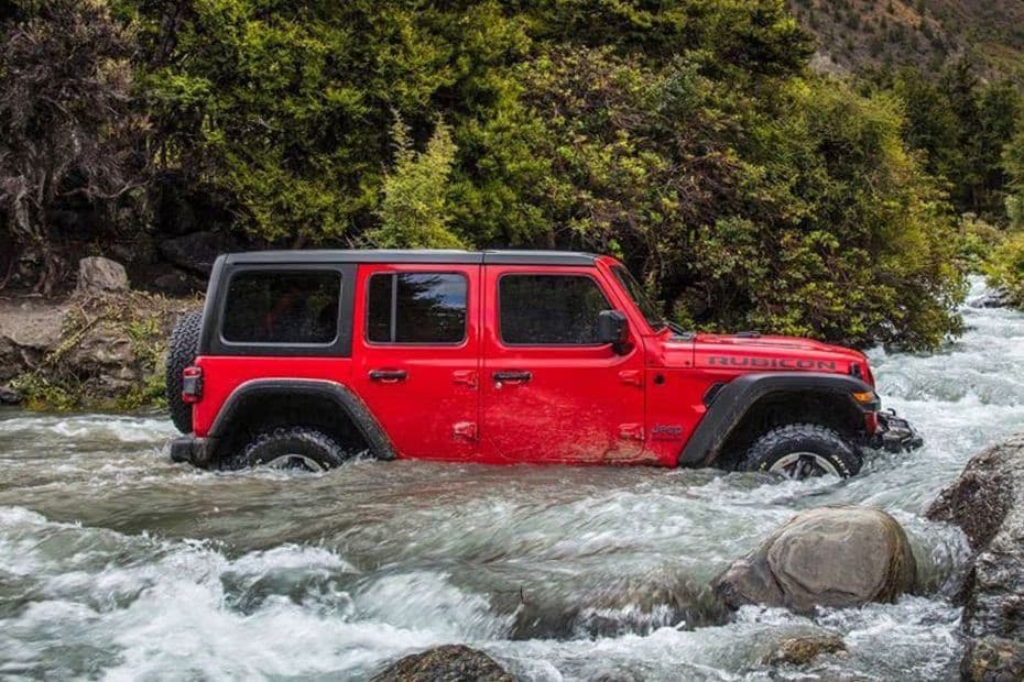 Jeep Wrangler Right Side View