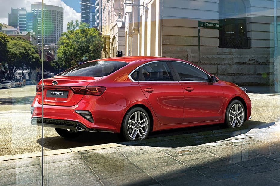 Kia Cerato Rear Side View