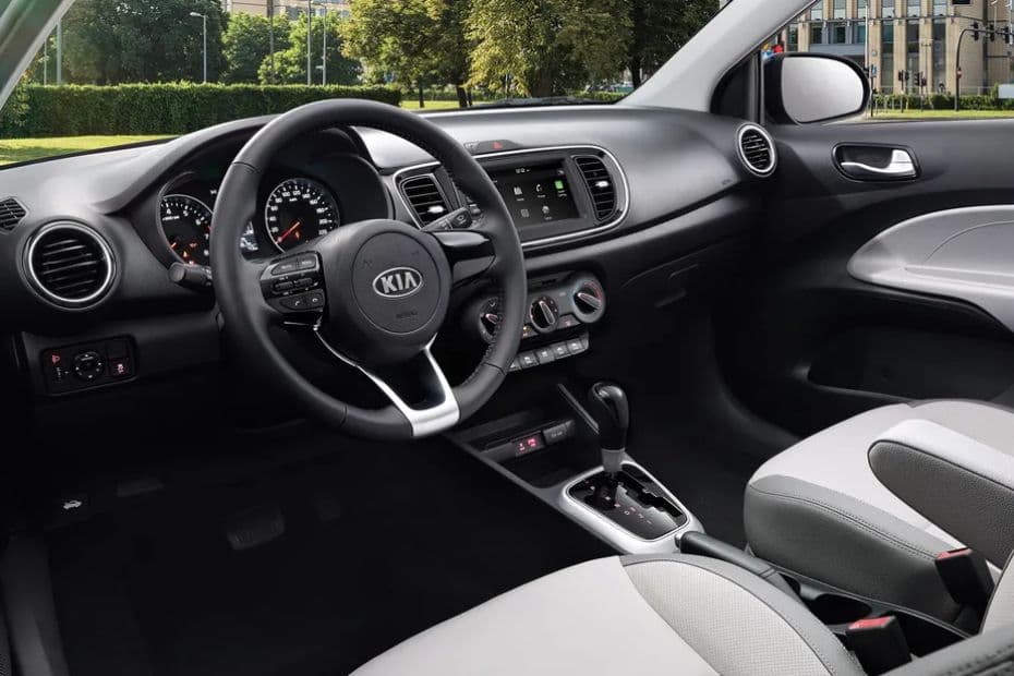 Kia Pegas Dashboard Side View