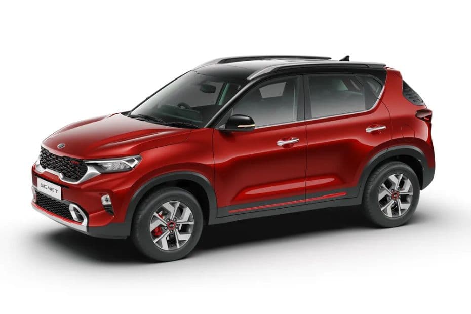 Kia Sonet Left Side Front View