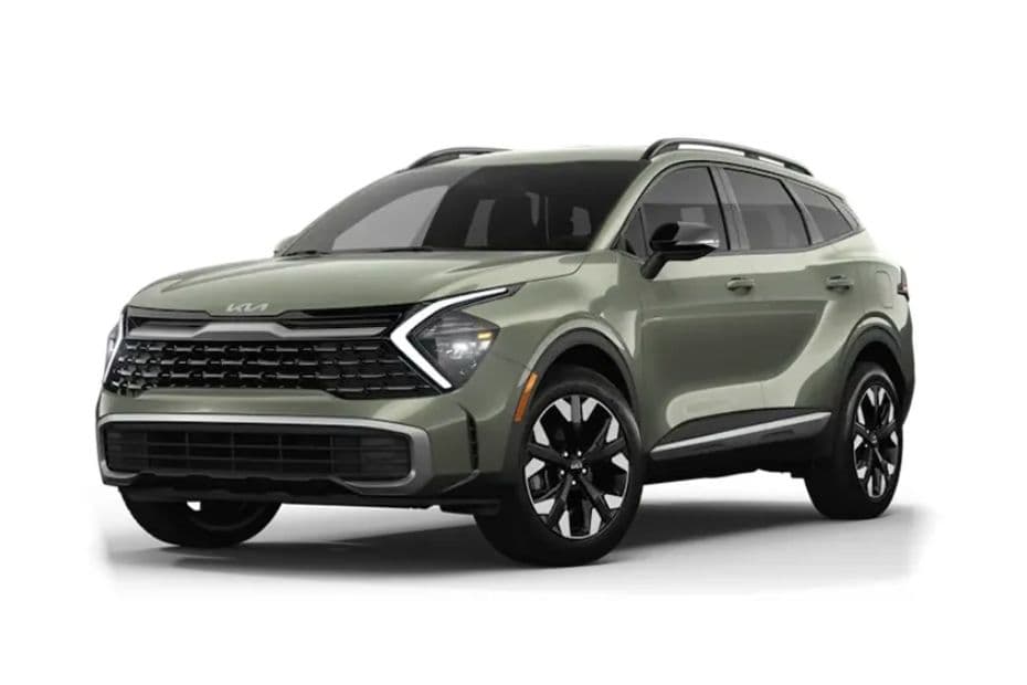 Kia Sportage Left Side Front View