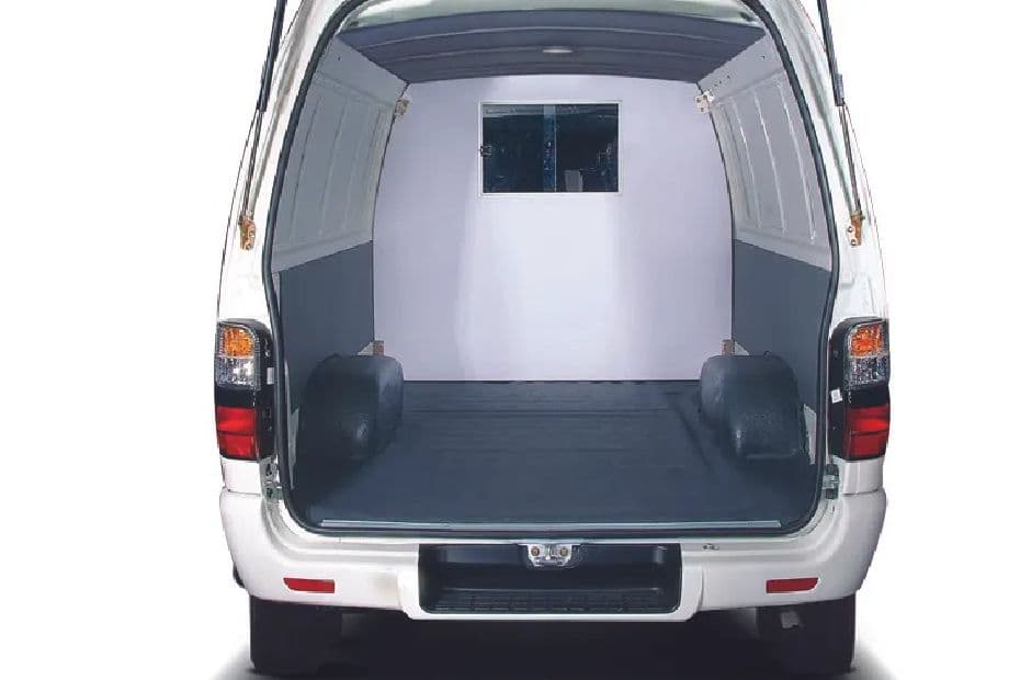 King Long Panel Van Back Space