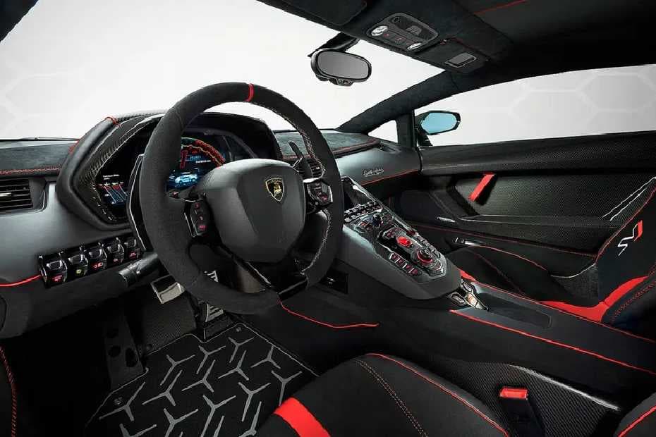 Lamborghini Aventador SVJ Dashboard