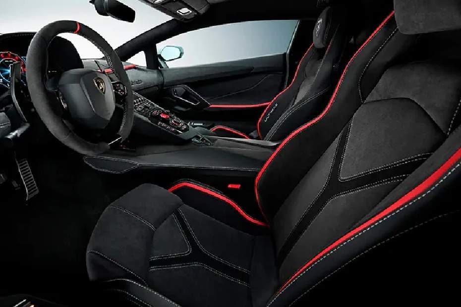 Lamborghini Aventador Ultimae Front Seat View