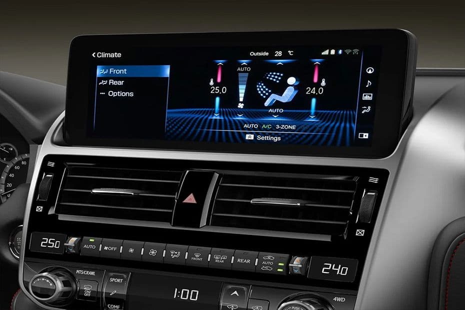 Lexus GX EVM Touch Display
