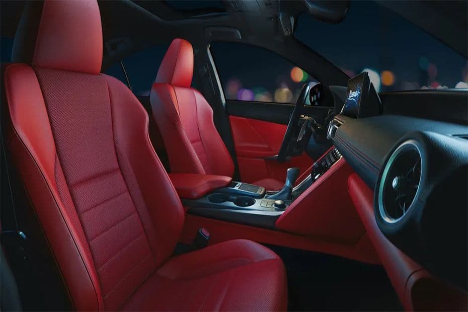 Lexus IS Front Seat Side View 