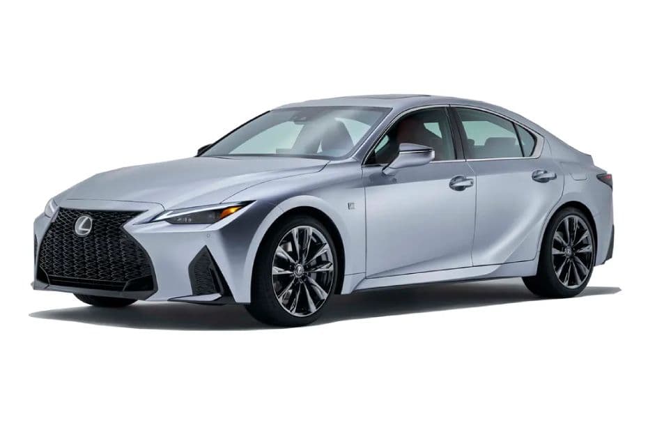 Lexus IS left Side Front View