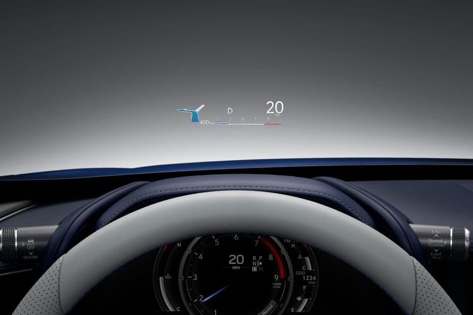 Lexus LC 500 Head UP Display