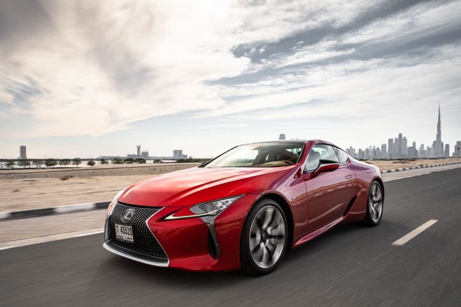 Lexus LC 500 Left Side View