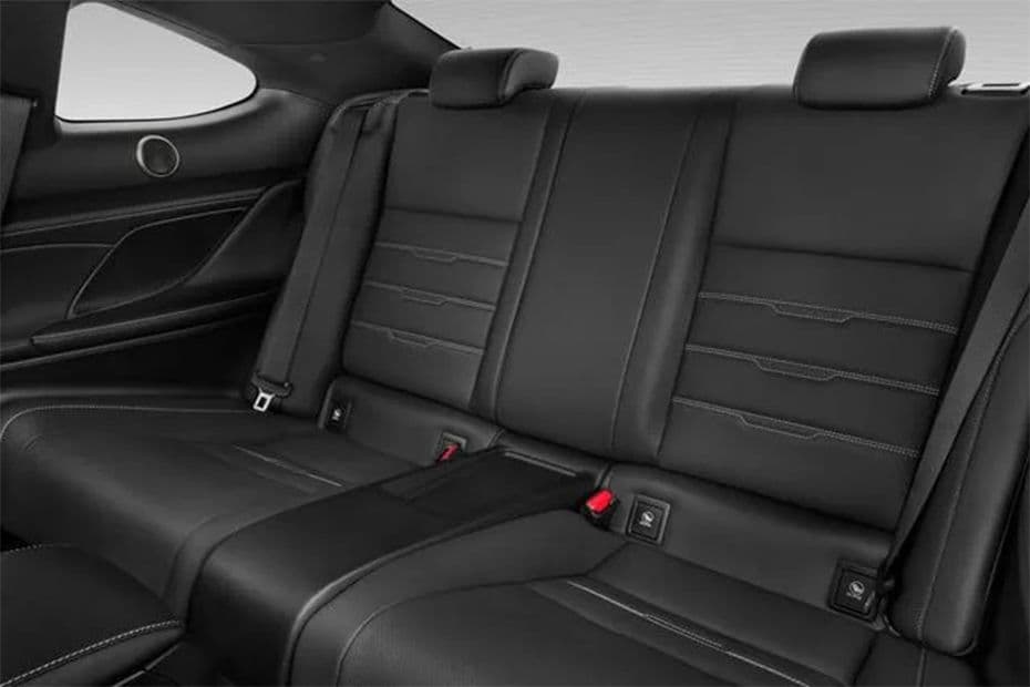 Lexus RC Rear Seat