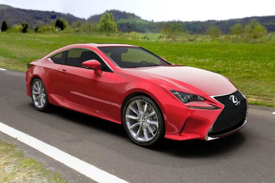 Lexus RC Right Side View