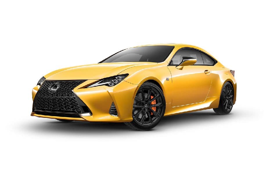 Lexus RC Left Side Front View