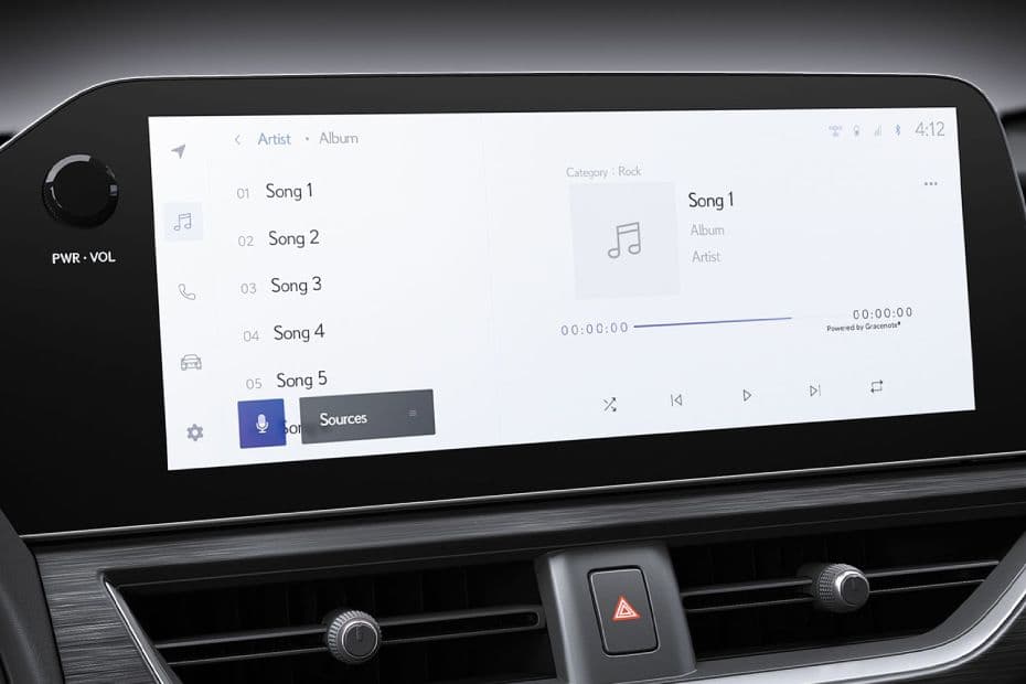 Lexus UX 200 Infotainment System