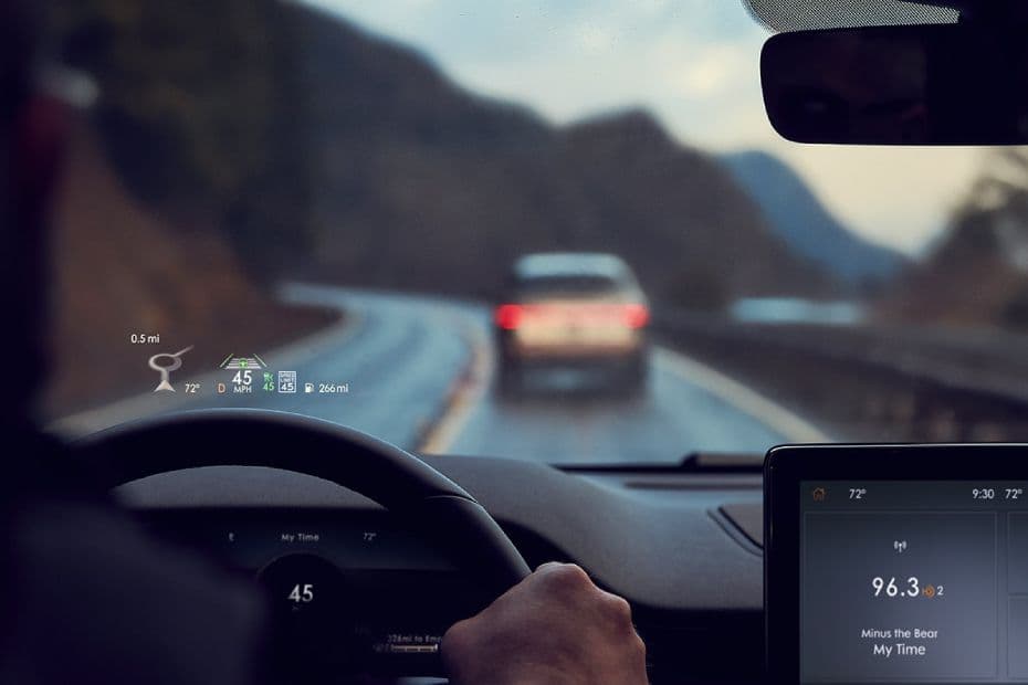 Lincoln Aviator Head UP Display