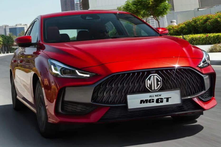 MG GT Front Side View