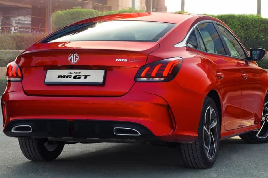 MG GT Rear Right Side View