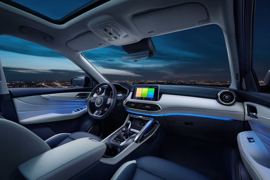 MG HS Dashboard
