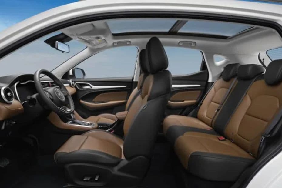 MG ZS Seat Side View