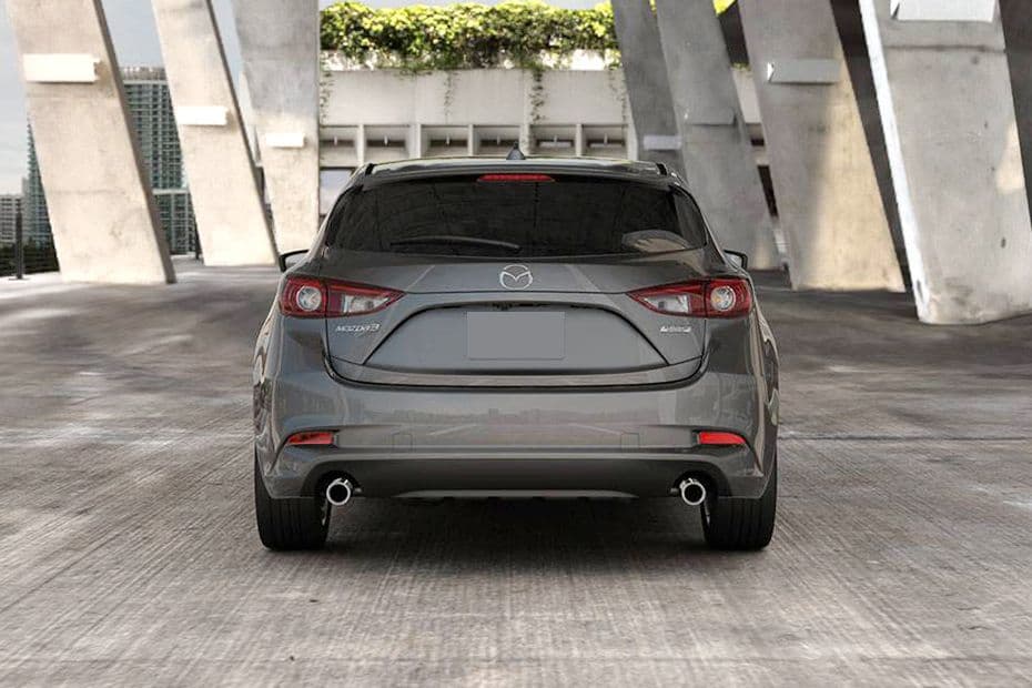 Mazda 3 Hatchback Rear View