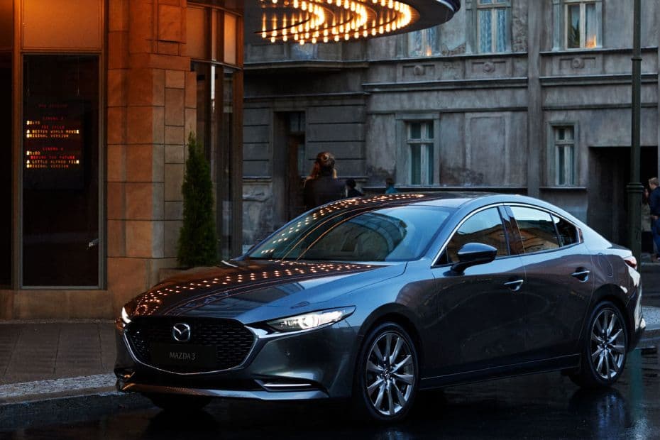 Mazda 3 Sedan Left Side View