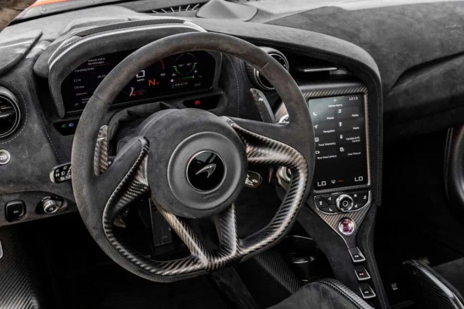 McLaren 765LT Wheel Steering