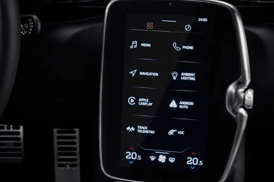 McLaren Artura Display