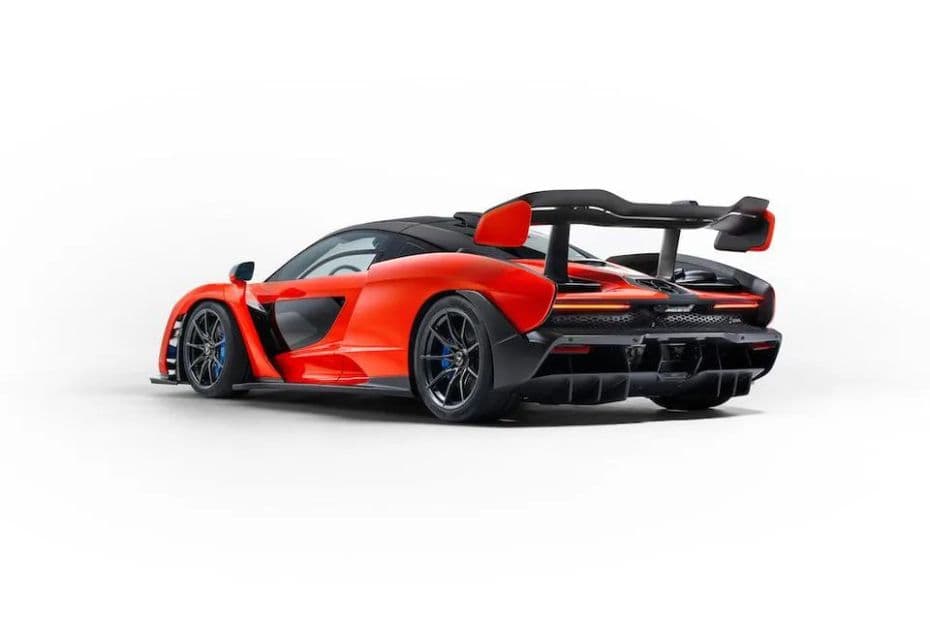 McLaren Senna Back Side View 