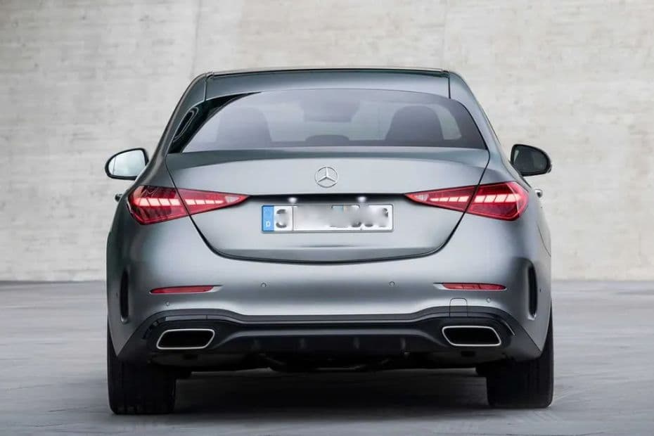 Mercedes-Benz C-Class back Side View