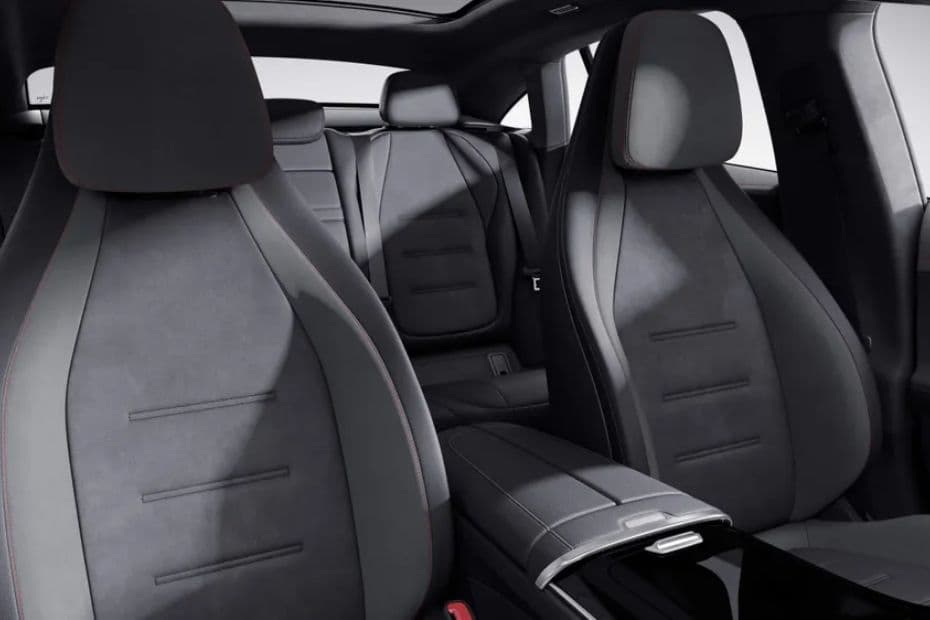 Mercedes-Benz EQE Rear Seat View