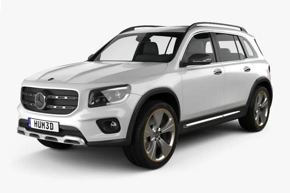 Mercedes-Benz GLB Left Side Front View