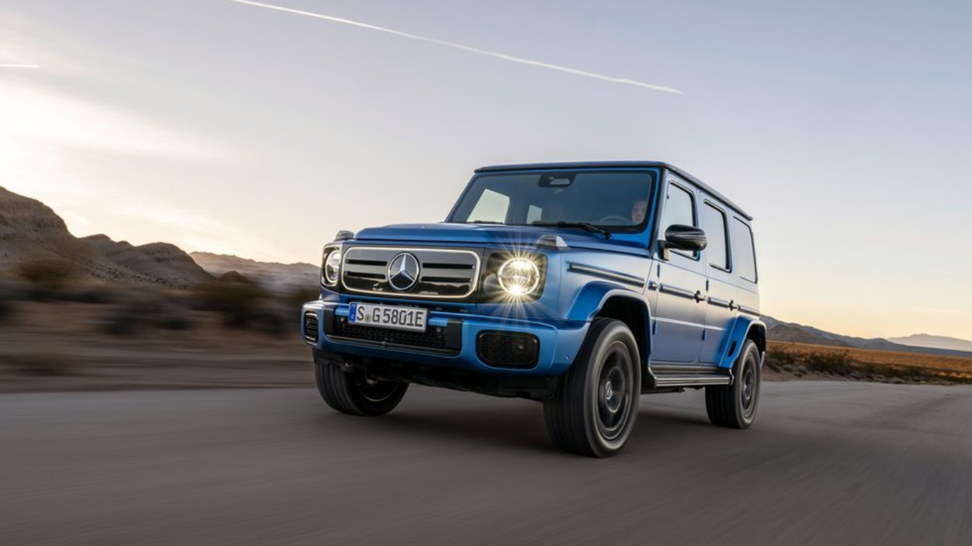 Mercedes Reveals An Electric Version Of The G-Wagon, An Off-Road Vehicle Known for Its Toughness