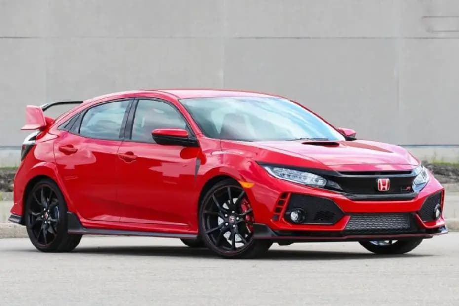 Honda Civic Type R 2024 Right Side Front View