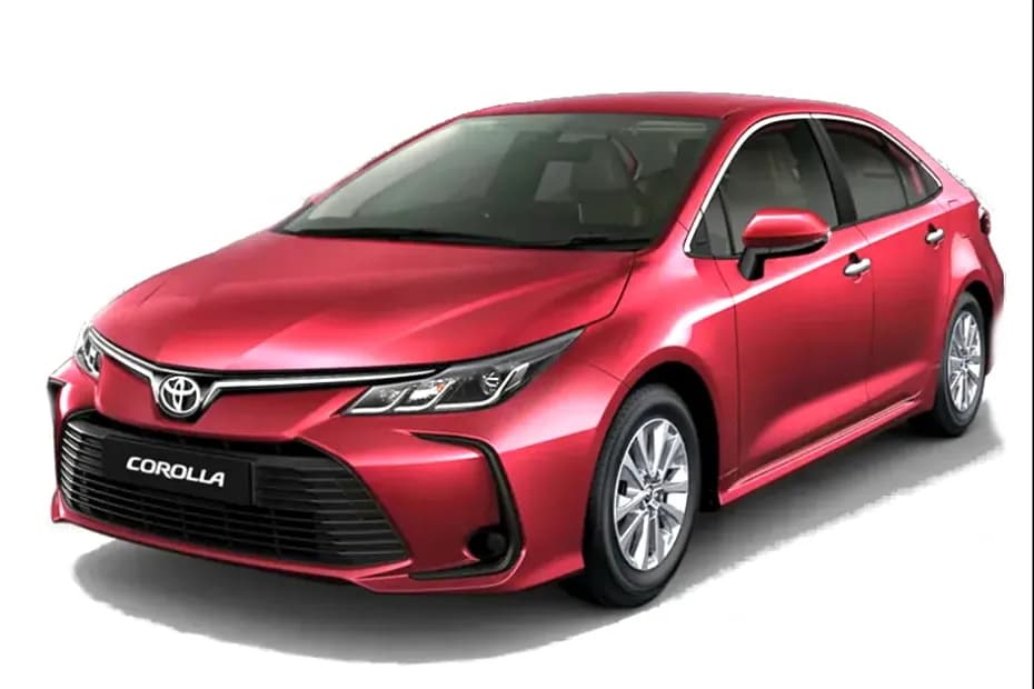 Toyota Corolla Red Colour
