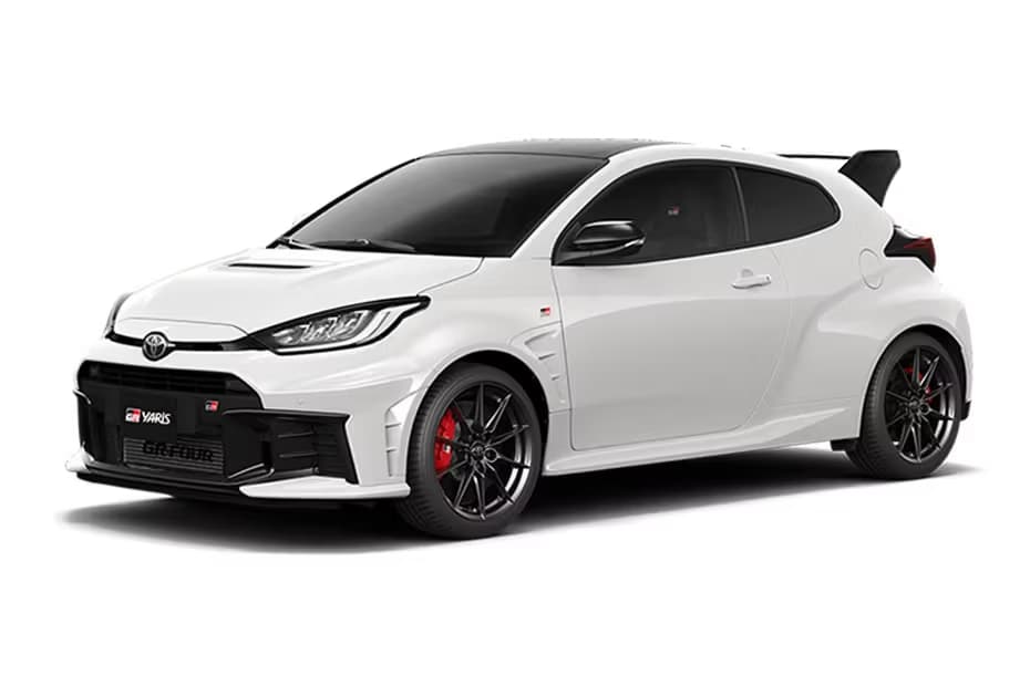 GR Yaris platinum white pearl mica