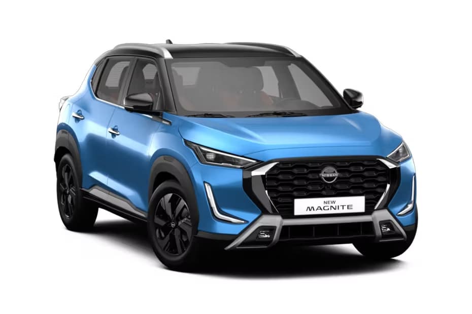 Nissan Magnite Blue And Black