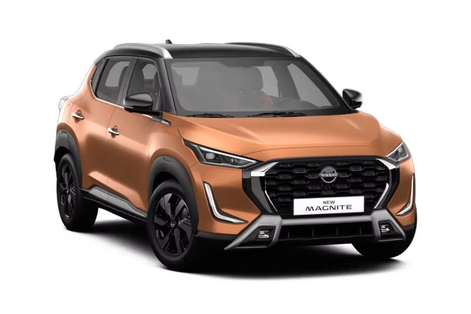Nissan Magnite  Orange And Black