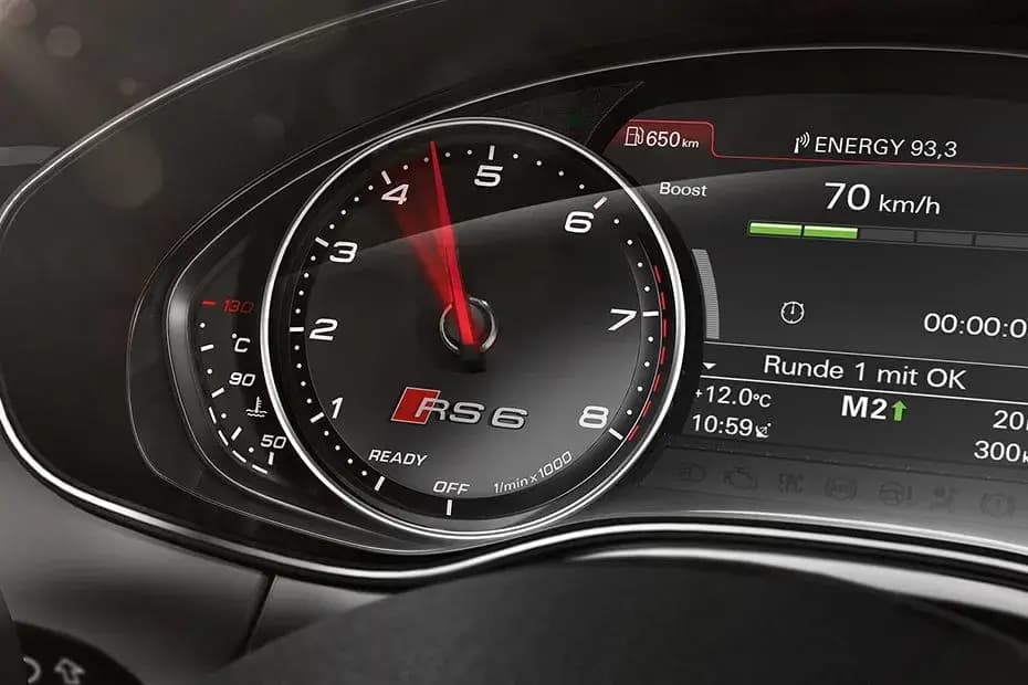 Audi RS 6 Avant Performance 2024 Speed Meter