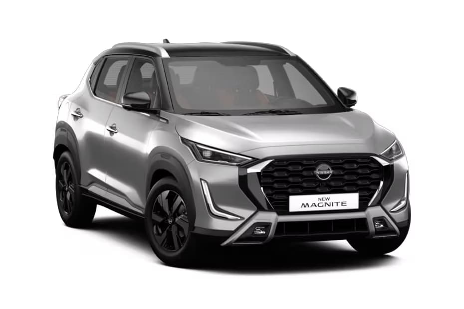 Nissan Magnite Silver And Black