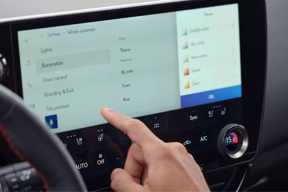 Lexus NX Touchscreen Display With Multi Function 