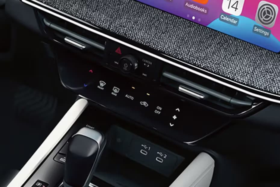 Nissan Kicks Front AC control