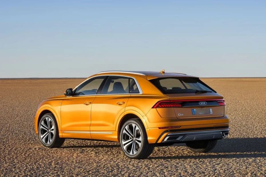 Audi Q8 Rear Side View