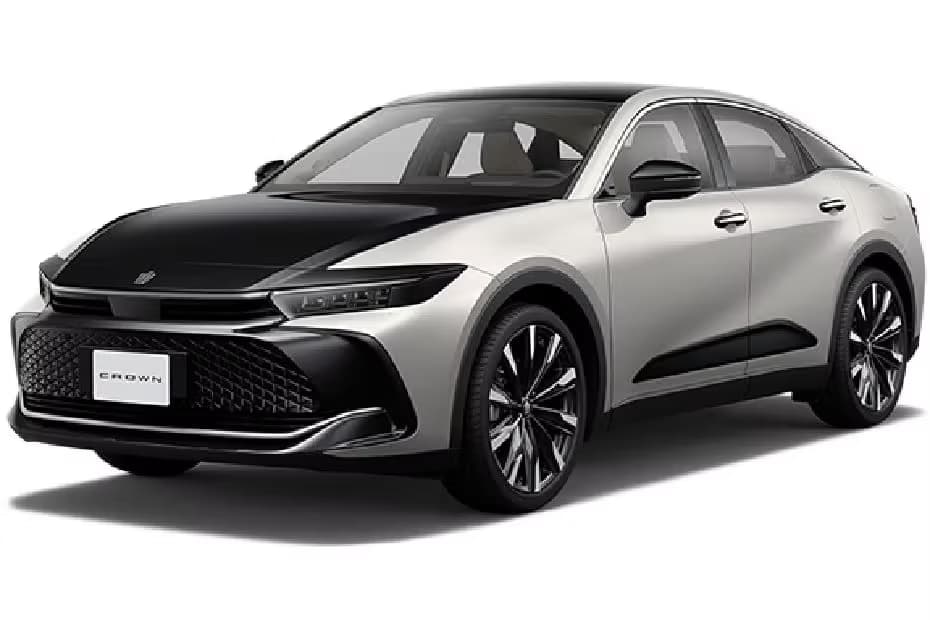 Toyota Crown Hybrid silver